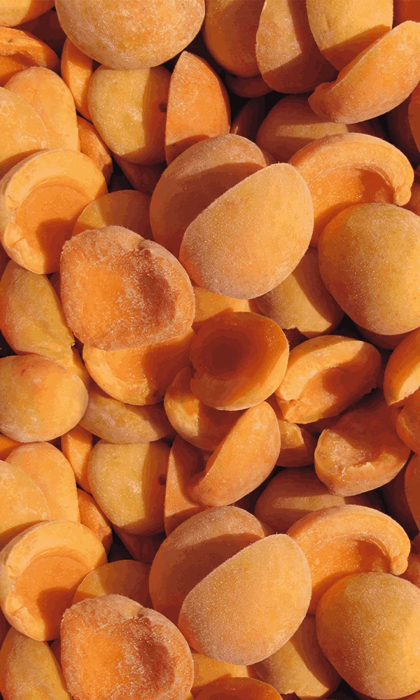 IQF apricots